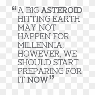 A Big Asteroid Hitting Earth May Not Happen For Millennia - Amp Capital Clipart