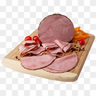 Fresh Cracked Pepper Ham With Natural Juices - Charcuterie Clipart