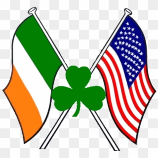 Irish Flag And American Flag Clipart