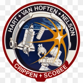 Sts 41 C Patch - Challenger Sts 41 C Clipart