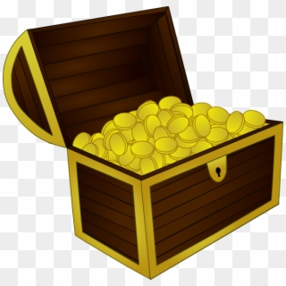 Small - Clipart Treasure Chest - Png Download
