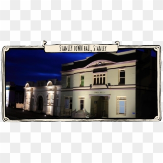 Stanley Town Hall Opened In - Mansion Clipart