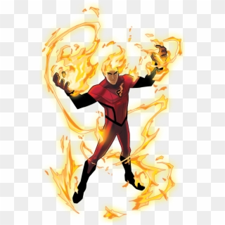 Fireball - Fireball Superhero Clipart