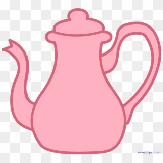 Pink Clipart Teapot - Kettle Clipart Pink - Png Download