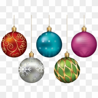 Christmas Ornaments Png Vector Clipart