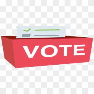 Red Voting Box - Ballot Box Emoji Clipart