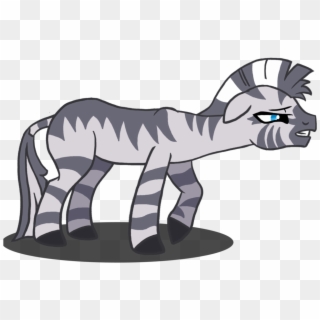 Sad Zebra Cartoon Png Clipart