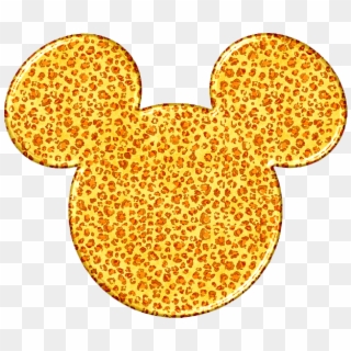 Disney Mickey Mouse Ears Leopard Print Clipart - Animal Print Mickey Mouse Ears - Png Download