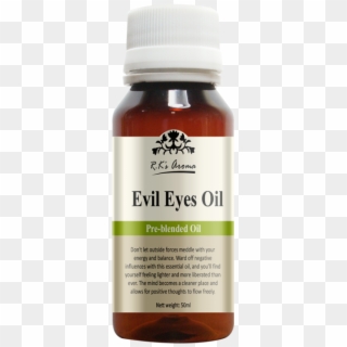 Evil Eyes Oil Aromatherapy Blend - Carrier Oil Clipart