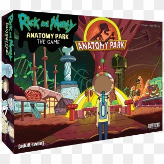 Rick And Morty Board Game Anatomy Park Clipart