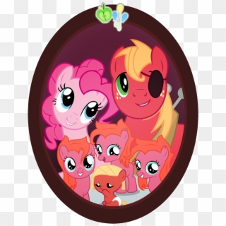 And An Eye Patch - Big Macintosh And Pinkie Pie Clipart