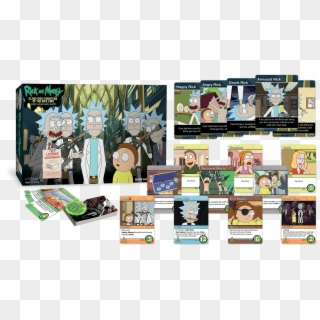 I Mean I've Seen Games With Long Names Before - Rick And Morty Deck Building Game Clipart