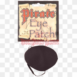 Satin Pirate Eye Patch - Eyepatch Clipart