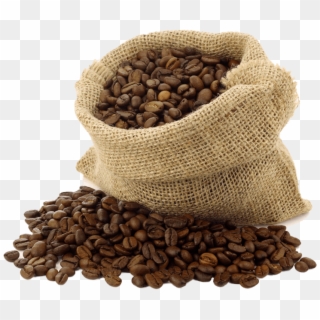 Coffee Beans Bag Open - Coffee Bag Clipart
