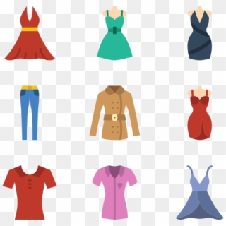 Woman Clothes - Clothes Vector Png Clipart