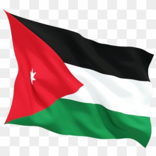 Jordan Flag Png - Jordan Flag Transparent Clipart