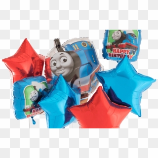 Thomas The Tank Engine Birthday Bunch Tether & Float - Thomas And Friends Clipart