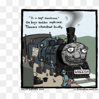 And Then His Boiler Explodes - Thomas The Train Explodes Clipart