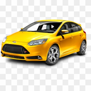 Car S-max Fiesta Focus Yellow St 2014 Clipart - Ford Focus St 13 - Png Download
