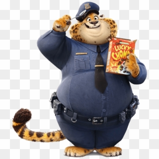 Download - Clawhauser Zootopia Clipart