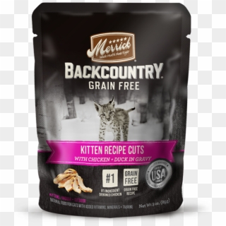 Backcountry Grain Free Kitten Recipe Cuts Clipart