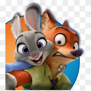 Nick Wilde And Judy Hopps , Png Download Clipart