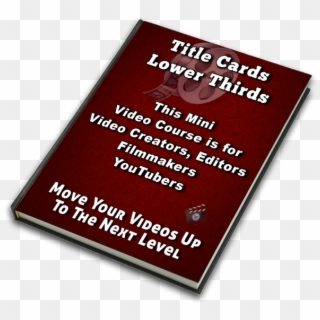 Titlecards Mini Course - Book Cover Clipart