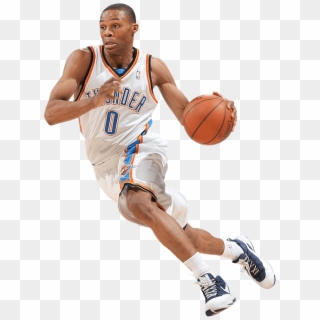 Russell Westbrook Dribble - Russell Westbrook Png Clipart