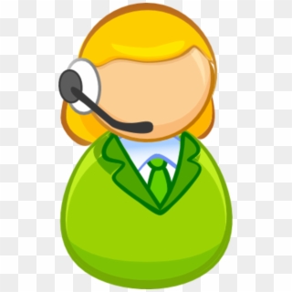 User Icon Ear Headset Call - Customer Clip Art - Png Download