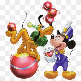 Mickey Mouse, Circus, Pluto, - Mickey Circus Clipart