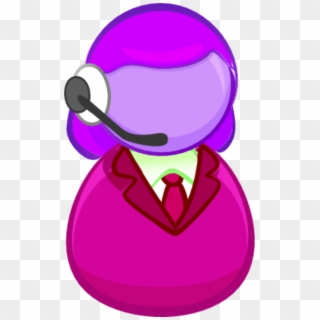 Clip Arts Related To - Call Center Icon Purple - Png Download