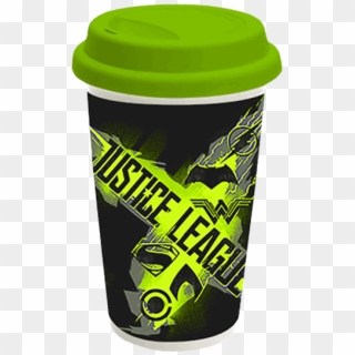 Justice League Logo Traveller's Mug - Coffee Cup Clipart