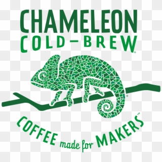 The Updated Chameleon Logo Takes Notes From Austin - Chameleon Cold Brew Transparent Logo Clipart