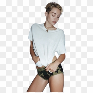 Miley Cyrus Photoshoot Ice Cream , Png Download Clipart