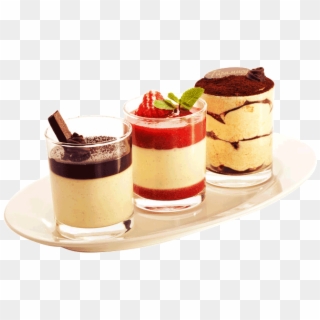 Desserts - Bardakta Tatli Yapimi Clipart