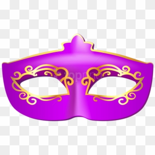 Free Png Purple Carnival Mask Png Images Transparent - Portable Network Graphics Clipart