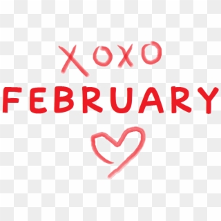 February Transparent Images Png - Month Of Love Png Clipart