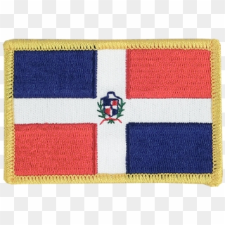 Flag Patch Dominican Republic - Stitch Clipart