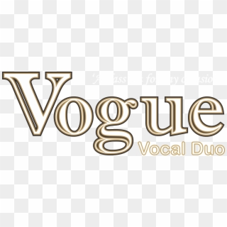 Vogue Vocal Png Logo - Gold Vogue Png Clipart