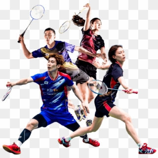 Badminton Athlete Png , Png Download - Racketlon Clipart