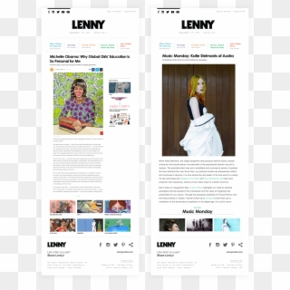 Lenny Letter - Online Advertising Clipart