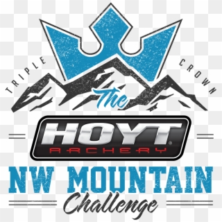 Nw Mtn Challenge Hoyt Triple Crown Logo - Graphic Design Clipart