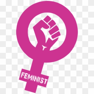 Feminist Feminism Woman's Rights Slogan Female - Feminist Png Clipart