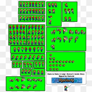Http - //www - Noelshack - Com/up/aaa/mario - - Mario And Luigi Bowser's Inside Story 3ds Sprites Clipart