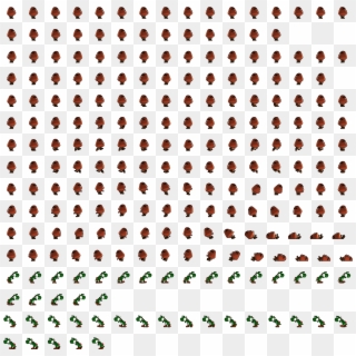 Gumba Yoshi Animation Sprite Sheet - Digraph Th Word Search Clipart