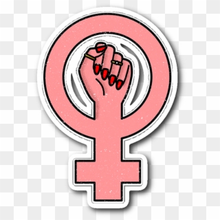Feminism Sticker - Emblem Clipart