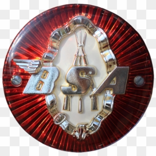 Emblem, Logo, Bsa, Motorcycle, Oldtimer, Symbol, Chrome - Emblem Clipart