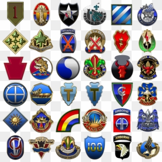 Insignia D U S Army Infantry Divisions - Infantry Division Patches Clipart