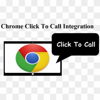 Chrome Click To Call Extension - Click Here Button Clipart