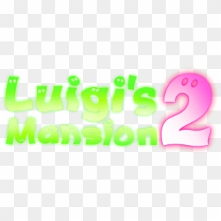 Luigi's Mansion 2 Logo Clipart